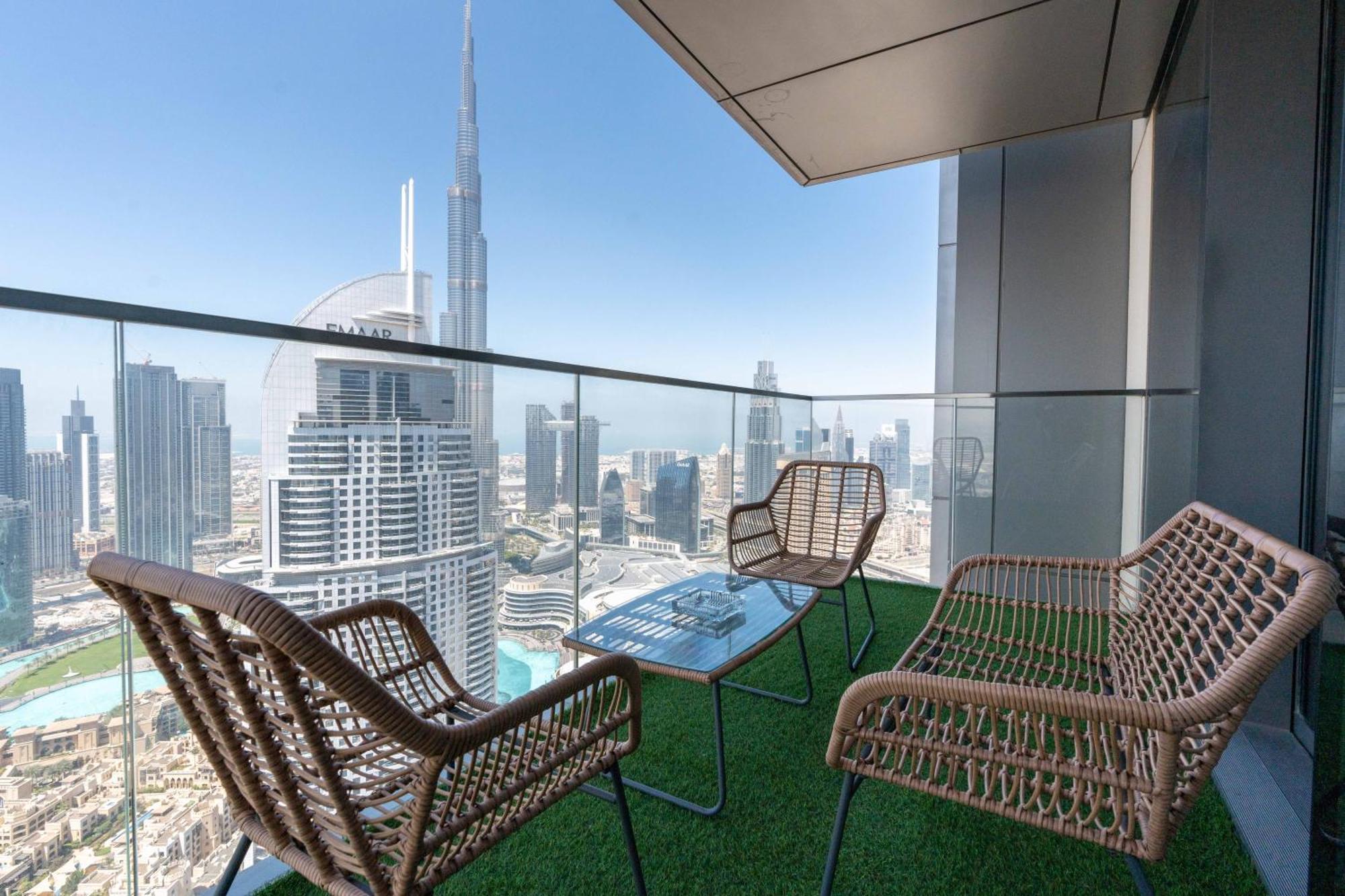 Lux Apt-Burj View Opp. Dxb Mall Dubai Exteriör bild